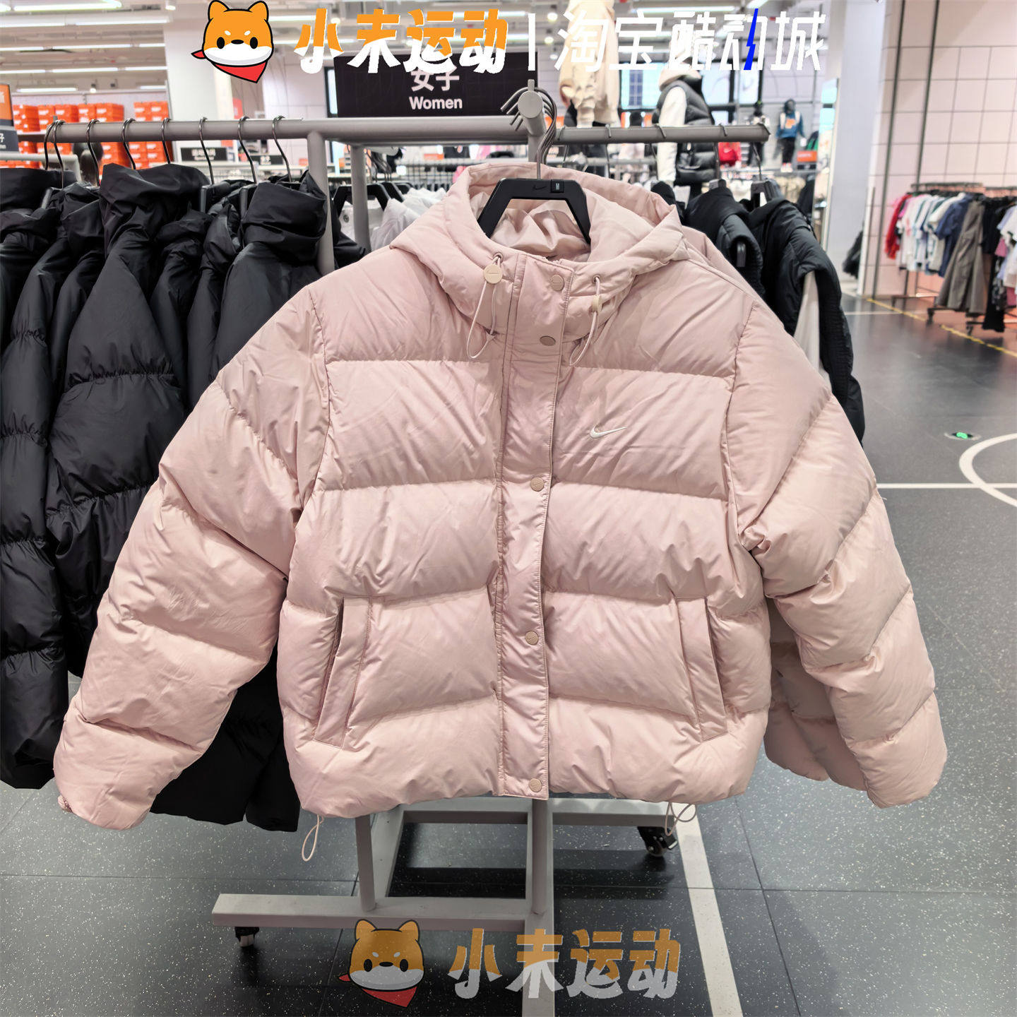Nike/耐克 正品女子羽绒服冬季加厚保暖面包服外套 IH0728