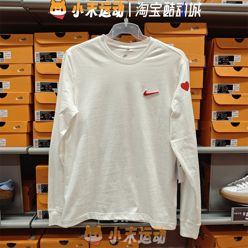 耐克情侣款休闲长袖T恤