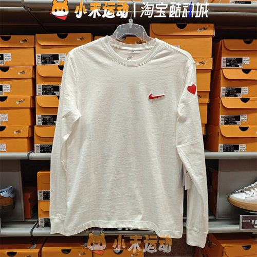 耐克情侣款休闲长袖T恤