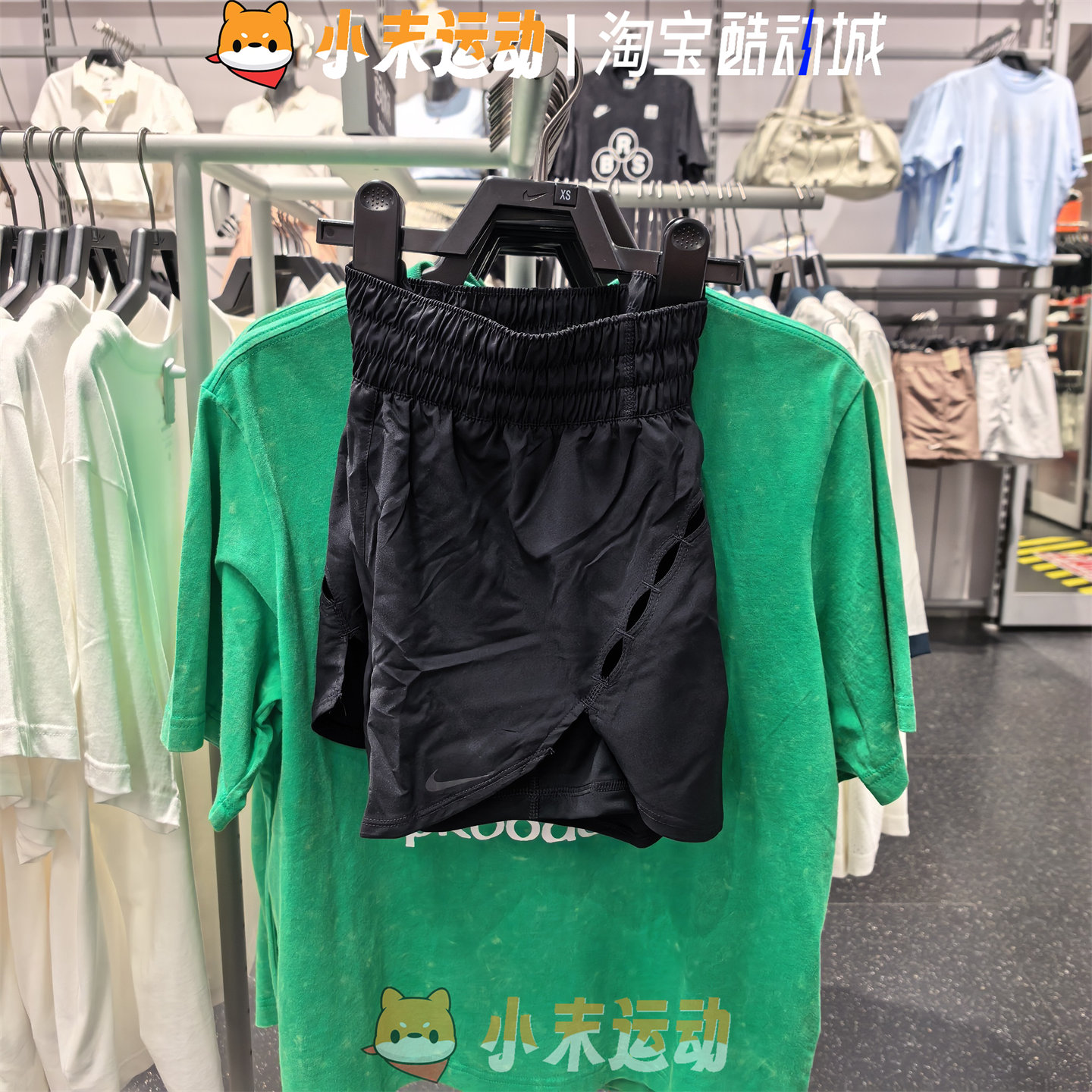 Nike/耐克 正品女子速干带内衬透气跑步健身运动短裤HV0577