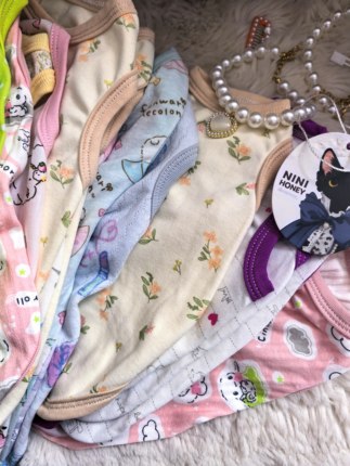 NINI德文猫的服装店猫咪衣服秋冬款保暖背心宠物猫衣服