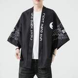 2025夏季新款风飞鹤鲤鱼和服开衫披风男DS-A008-1K02P40，男装卫衣，电商A008-1