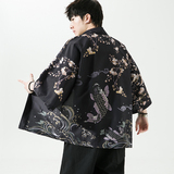 2025夏季新款风圣者山川霞光和服开衫披风男6006K036p40，男装卫衣，电商A008-1