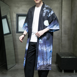 夏季风 长款汉服开衫披风男 DSA008-1-K207 p48图片