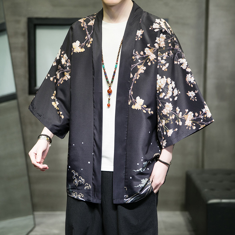 2025夏季新款风霞光圣者汉服开衫披风男DSA008-1K036p40,男装民族服装,电商A008-1