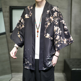 2025夏季新款风霞光圣者汉服开衫披风男DSA008-1K036p40，男装民族服装，电商A008-1