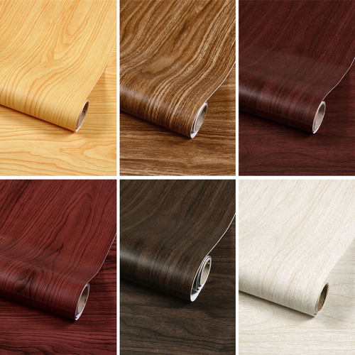 pvc加厚木纹贴纸橱柜客厅桌面