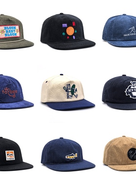 小众拼色 软顶舒适简约时尚百搭户外休闲运动百搭平沿帽B0407