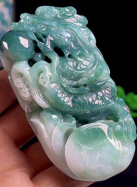a货生肖挂件男士天然玉坠
