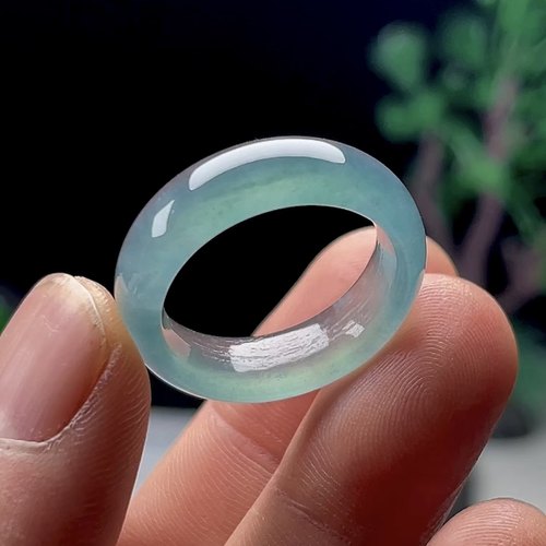 20号A货翡翠天然玉石戒指