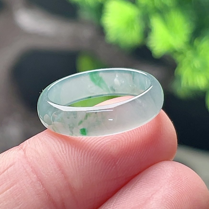 11号正品玉石玉戒指A货一抹绿指环素圈细边特色玉戒圈蓝水绿戒指,珠宝/钻石/翡翠,戒指/指环,淘宝优惠券,粉丝福利购,淘宝优惠卷