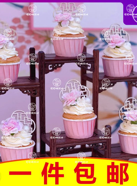 周岁甜品台装饰女宝宝百天生日