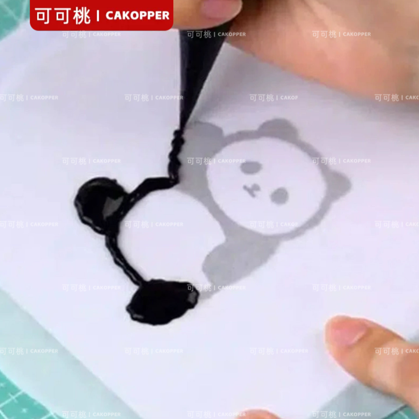 烘焙硫酸纸生日蛋糕巧克力手绘转印糖牌刻字饼干西点描图临摹用纸