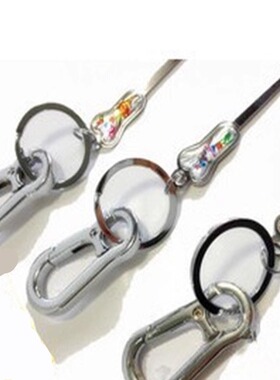 满9.9元包邮圣美达8201A钥匙扣挂钩可挂腰挂包备钥匙扣钥匙配耳挖