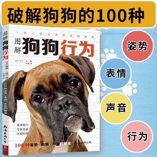 100种姿势 声音 教程书训练狗狗一本就够了 图解狗狗行为 表情 狗狗养育训练全书犬书训练狗狗 书中缘 解读