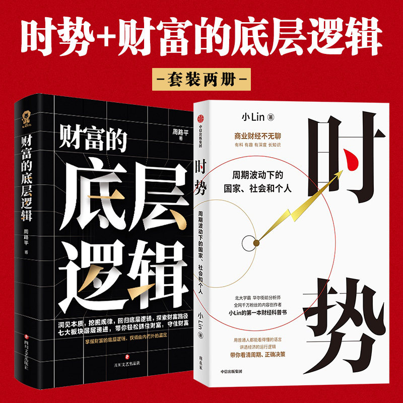 【当当网】时势+财富的底层逻辑 热卖正版书籍