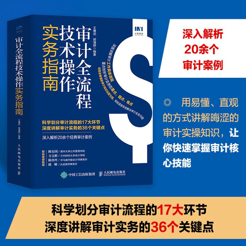 当当网 审计全流程技术操作实务指南 王鹰武 胡潘婷 人民邮电出版社 正版书籍 预计发货12.04