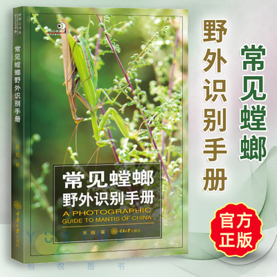 常见螳螂野外识别手册 好奇心书系 吴波 书中讲述对我国有分布的相对常见且有代表性的77种螳螂的形态特征生活习性重庆大学出版社