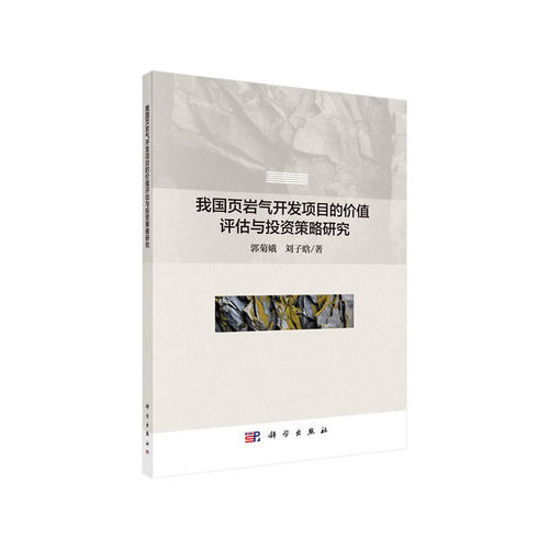 当当网 我国页岩气开发项目的价值评估与投资策略研究 郭菊娥 科学出版社 正版书籍