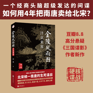 金陵风雨图 汴京来客 古代版 沉默的荣耀 豆瓣8.8高分悬疑 三国谍影 作者新作 北宋统一南唐的生死谍战