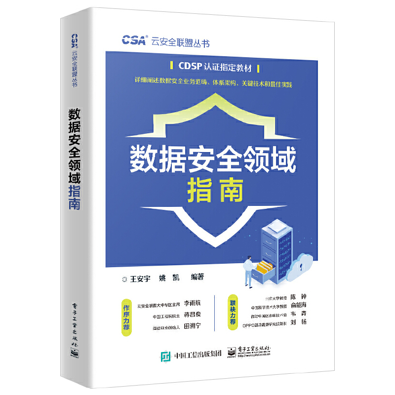 当当网 数据安全领域指南 王安宇 电子工业出版社 正版书籍