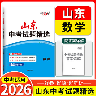2026天利38套山东中考试题精选数学真题试卷2025年山东中考数学16地市中考真题模拟题数学2026新中考真题卷总复习刷题卷初三复习