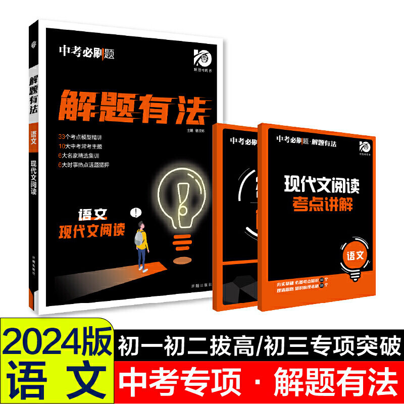 2024中考必刷题 解题有法 语文 现代文阅读