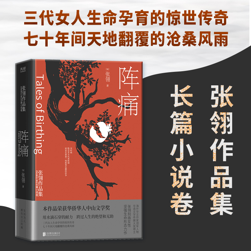 阵痛：张翎作品集·长篇小说卷（一部长篇巨著，入木三分刻画女性坚强生命形态）-封面