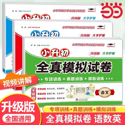 小升初当当网真题卷必刷题
