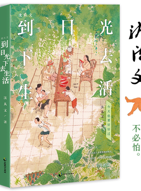 当当网 沈从文到日光下去生活 沈从文先生诞辰120周年全彩纪念版 今天也要好好过 到日光下去去找到你的甜