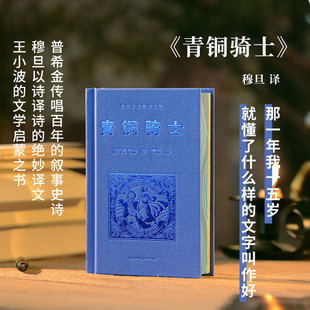 青铜骑士 普希金叙事诗选集 精装烫金 刷边口袋本当当自营