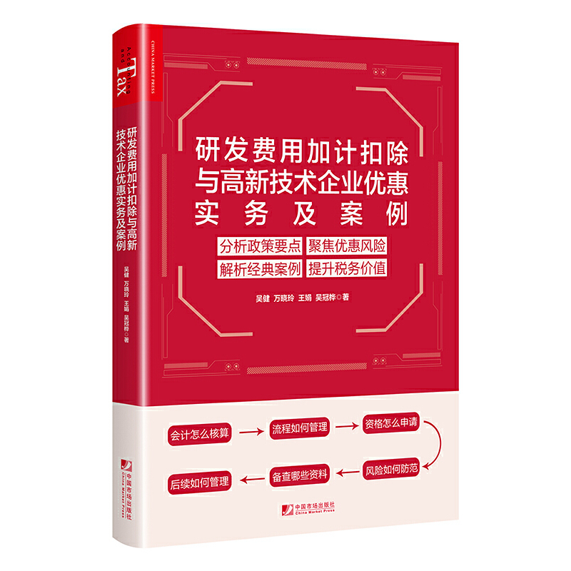 研发费用加计扣除与高新技术企业优惠实务与案例