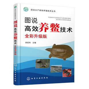 全彩升级版 中华鳖高效养殖技术流程 图说水产高效养殖技术丛书 种 水产养殖专业参考书 中华鳖生物学特性及新品 图说高效养鳖技术