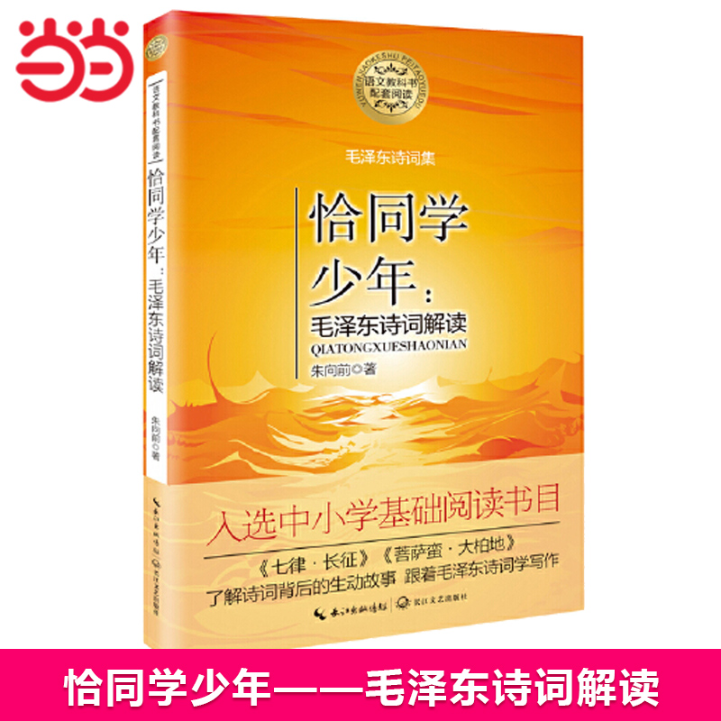 恰同学少年——诗词解读（语文教科书配套阅读）红色经典青春励志中小学生五六年级寒暑假课外阅读书籍青少年成长书目