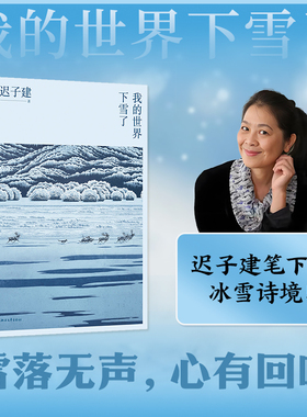 当当网 我的世界下雪了 迟子建散文系列作品 新书朋友们来看雪吧小说 极地的生活世界的文学  茅盾文学奖得主迟子建散文自选集书籍