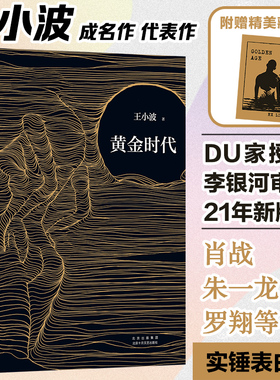 【当当网 正版书籍】黄金时代2021版 王小波成名代表作 当代文学经典 罗翔肖战朱一龙麦家李诞都在读黄金时代王小波