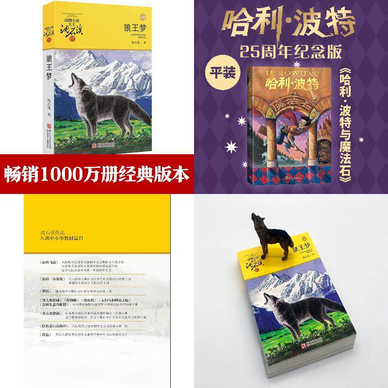 哈利波特与魔法石+狼王梦图片
