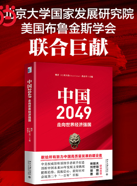 【当当网】中国2049：走向世界经济强国 剖析我国未来30年经济发展的主要挑战 把握趋势 做好应对 北京大学出版社 正版书籍