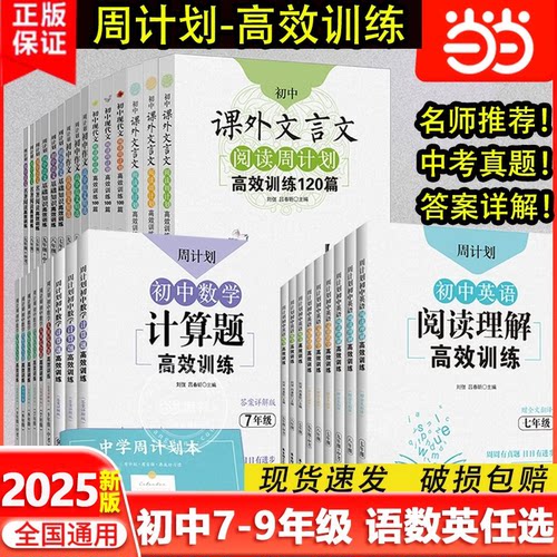 初中语文基础知识高效训练120篇