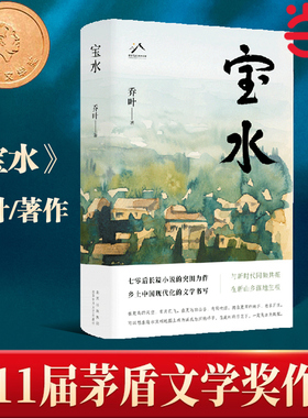 当当网 宝水 乔叶著 【第十一届茅盾文学奖获奖作品】70后代表作家的长篇突围之作，莫言、格非、张莉诚挚 正版书籍