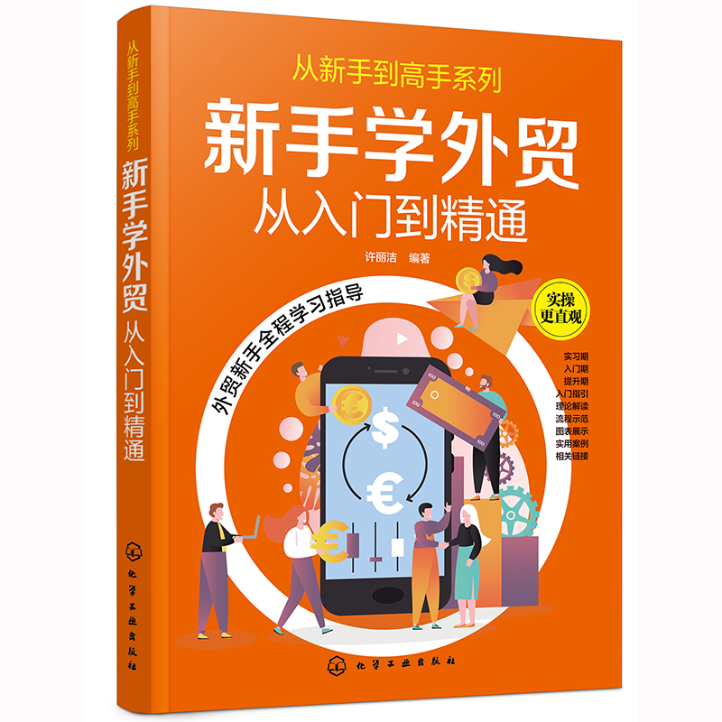 当当网 从新手到高手系列--新手学外贸——从入门到精通 许丽洁 化学工业出版社 正版书籍