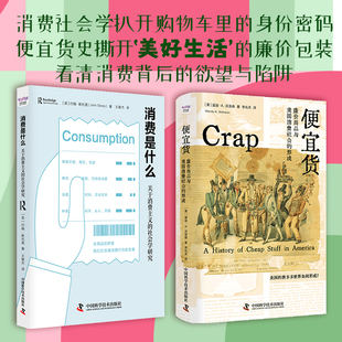 套裝 真相 解碼 便宜貨 欲望陷阱 看破便宜貨改變世界 一套書讓你看透消費主義 消費主義：消費是什么 2冊