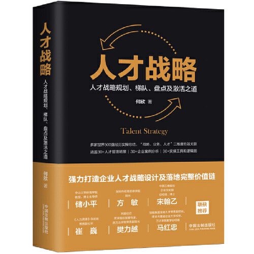 当当网 人才战略：人才战略规划、梯队、盘点及激活之道 何欣 中国法治出版社 正版书籍