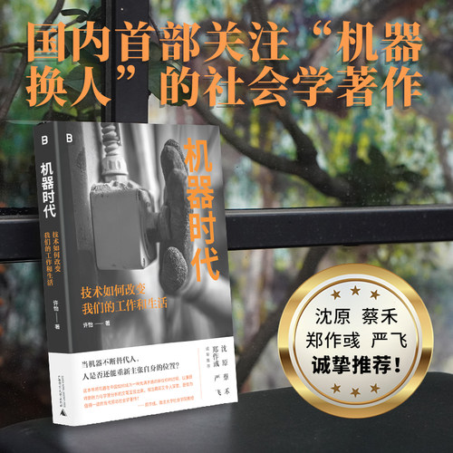 【当当网】机器时代：技术如何改变我们的工作和生活 许怡 著 广西师范大学出版社 正版书籍