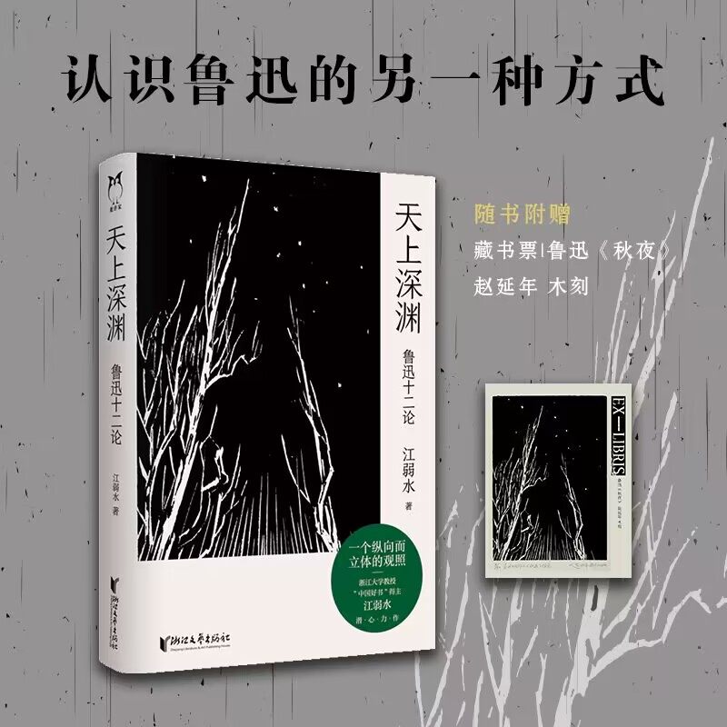 当当网 天上深渊：鲁迅十二论（2022豆瓣年度榜单、出版人杂志年度致敬） 江弱水 浙江文艺出版社 正版书籍,书籍/杂志/报纸,文学家,淘宝优惠券,粉丝福利购,淘宝优惠卷