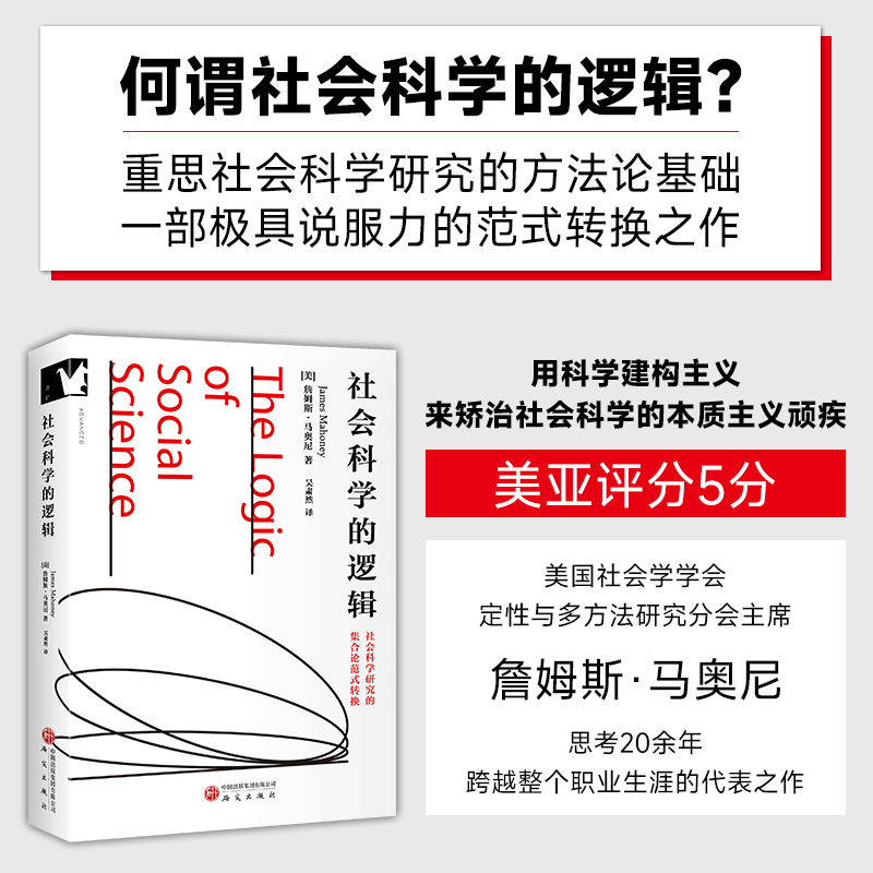 社会科学的逻辑 詹姆斯·马奥尼的代表作，重思研究方法论基础，提供范式转换，为方法论集大成之作。