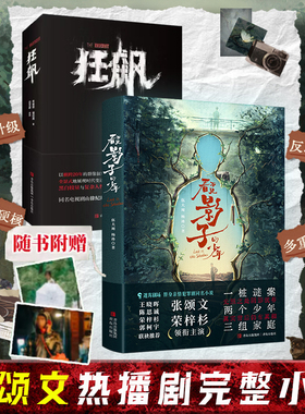 当当网【赠印签明信片】 狂飙小说+看不见影子的少年 徐纪周导演 张译 张颂文 桐主演同名电视剧狂飙原著小说 正版畅销书