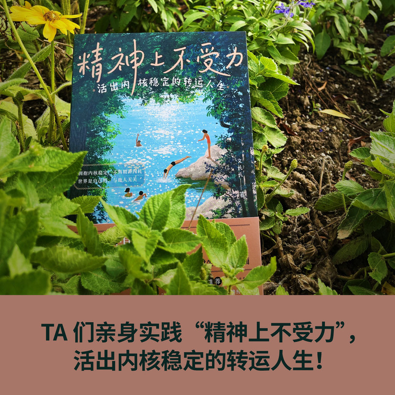 当当网 精神上不受力：活出内核稳定的转运人生 文长长 给当代年轻人的成长疗愈哲思书精神内耗者救星 大众励志人生哲学书籍图片