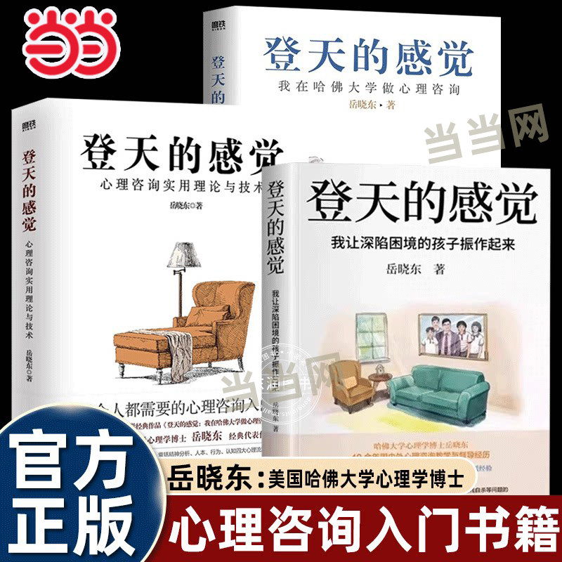当当正版 登天的感觉岳晓东 我让深陷困境的孩子振作起来正版书籍给中国父母和孩子的心理测试激发孩子求助欲望振作教育中国心理学