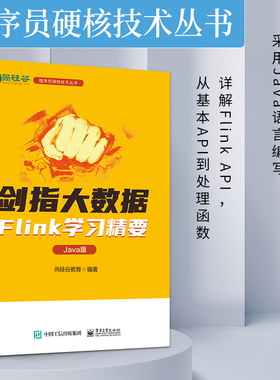 当当网 剑指大数据——Flink学习精要（Java版） 尚硅谷教育 电子工业出版社 正版书籍